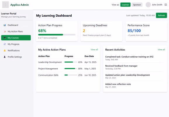 Applica Interface Mockup 3